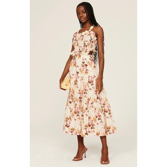 Sea New York Dresses & Skirts - Sea New York Smocked Apron Dress Size M (US 6-8) Casual Beach Travel